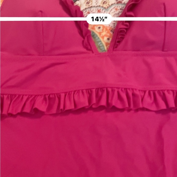 J.Crew one piece hot pink Swimsuit 💝 NWT 💝 - Picture 8 of 11